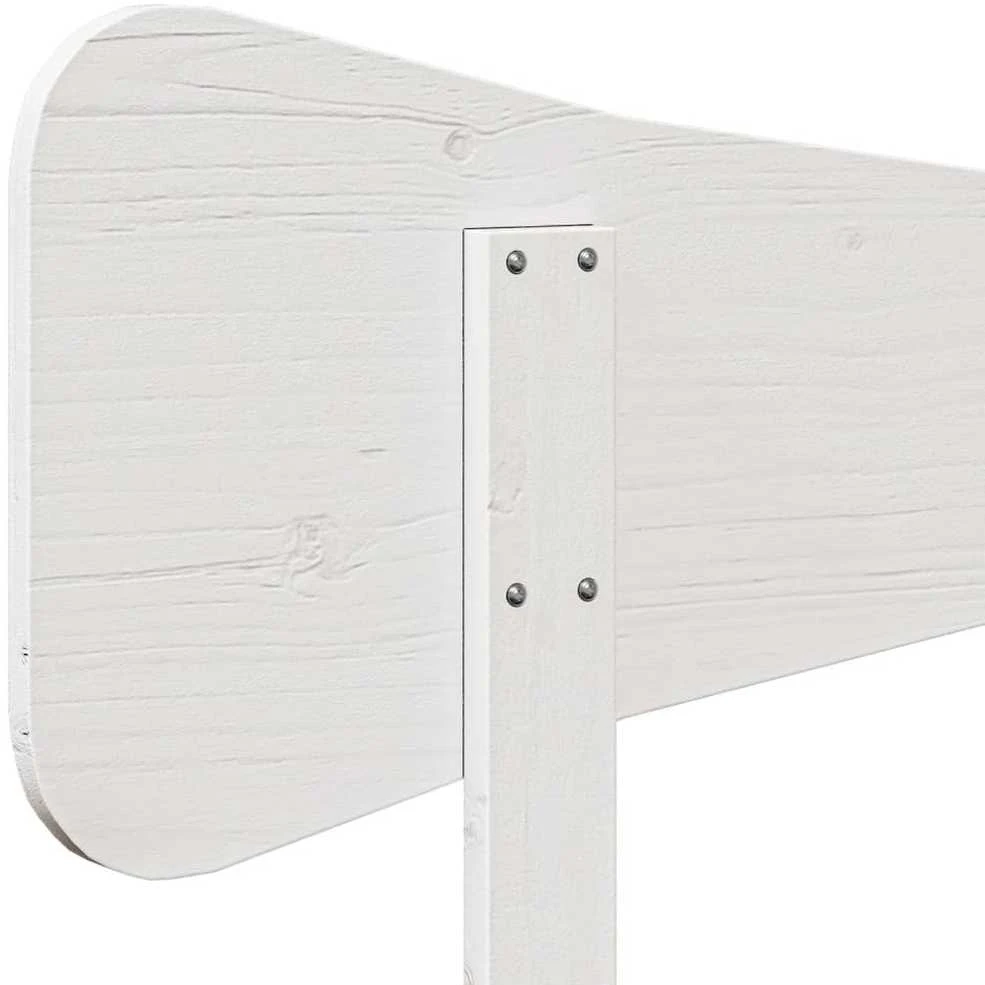 Galvūgalis, baltos spalvos, 160cm, pušies medienos masyvas