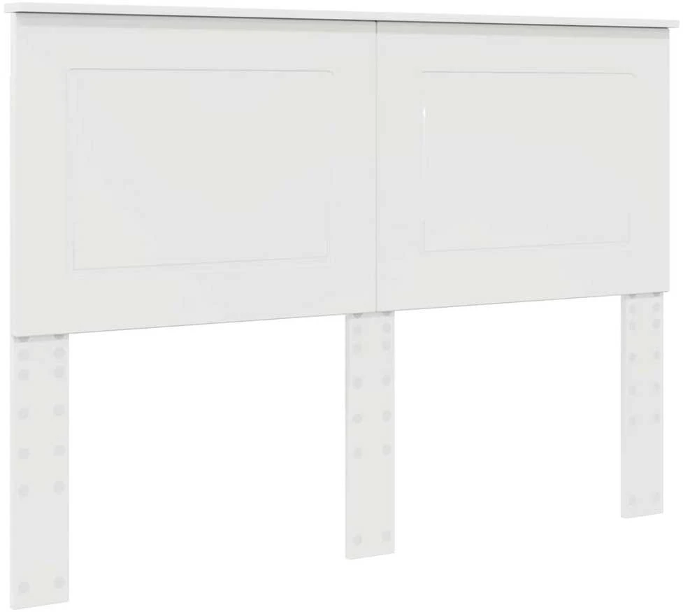 Galvūgalis Blizgus baltas 100 cm Dirbtinė mediena