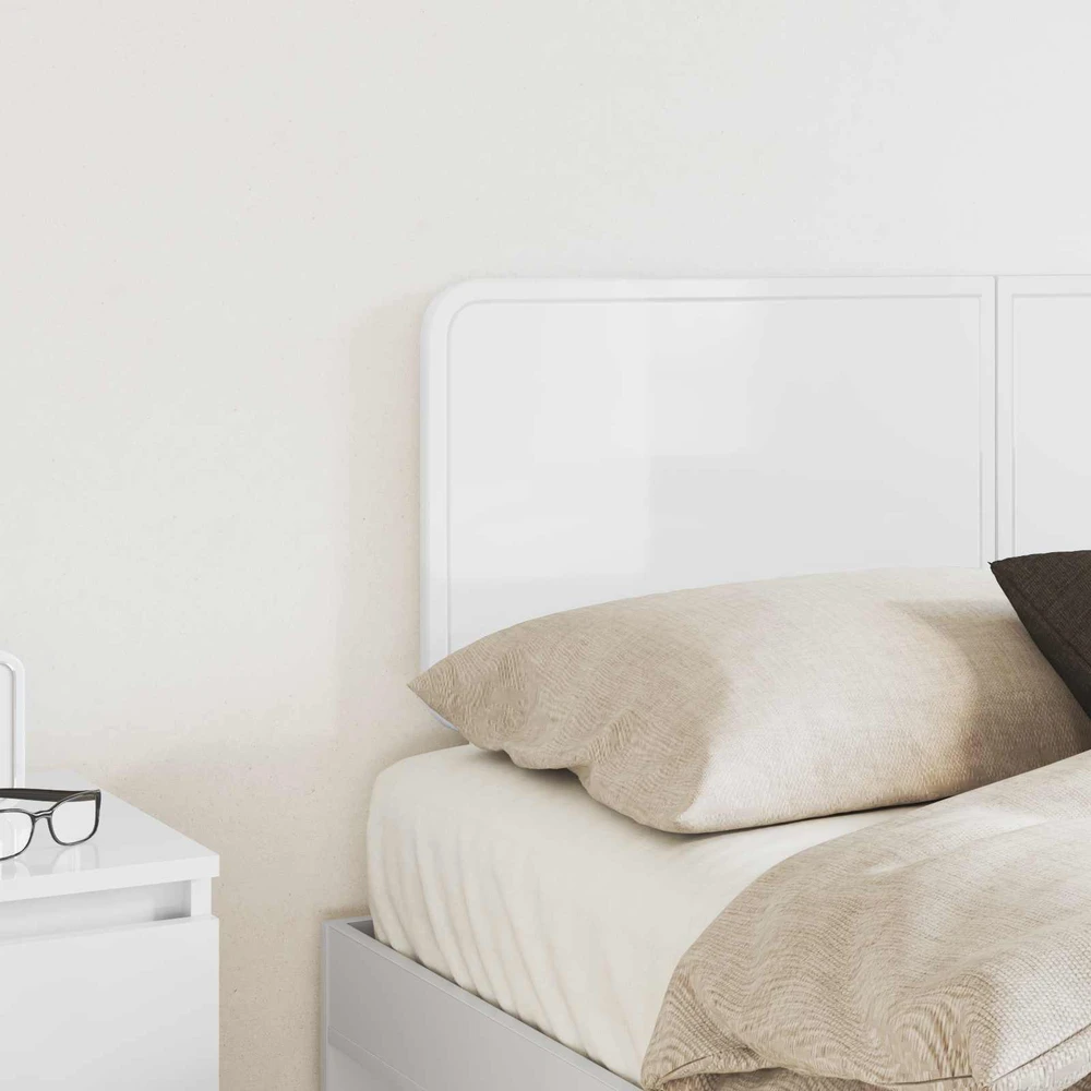 Galvūgalis Blizgus baltas Apdirbta mediena