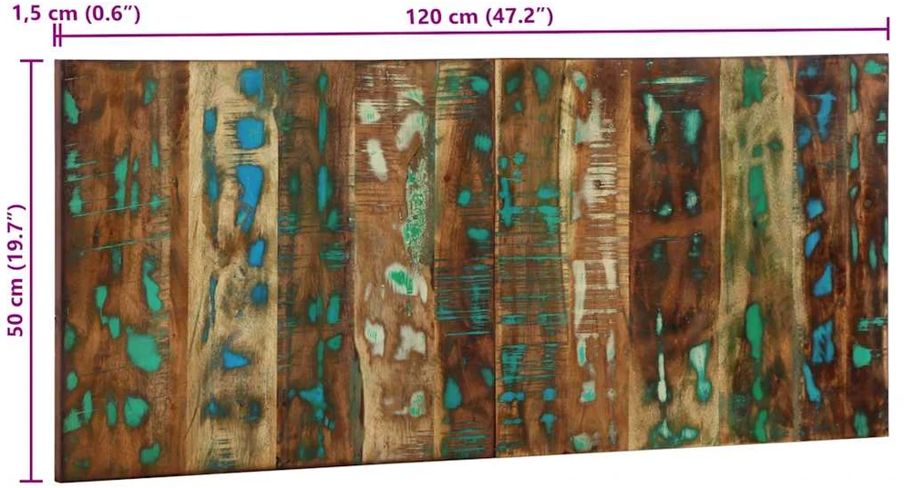 galvūgalis Daugiaspalvis 120 cm Regeneruota medžio masyva