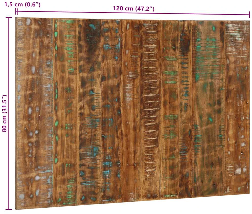 galvūgalis Daugiaspalvis 120 cm Regeneruota medžio masyva