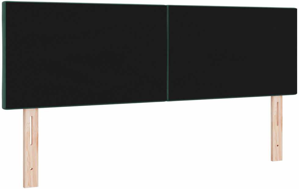 Galvūgalis Tamsiai žalia 160 cm Aksomas