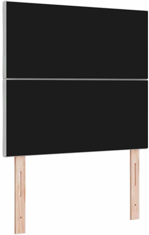Galvūgalis Šviesiai pilka 100 cm Aksomas