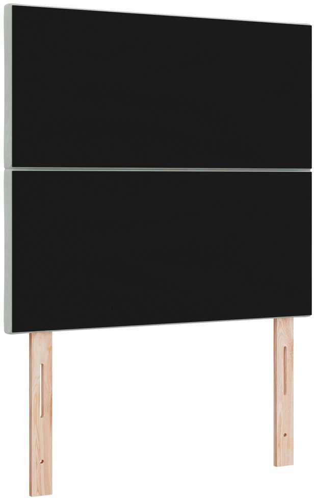 Galvūgalis Šviesiai pilka 100 cm Aksomas