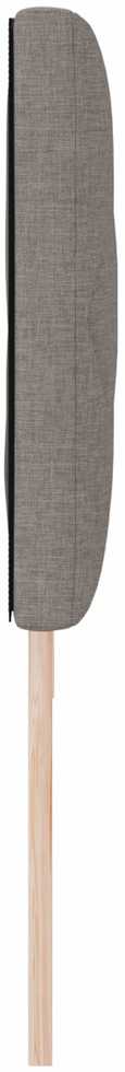 Galvūgalis Taupe 180 cm audinys