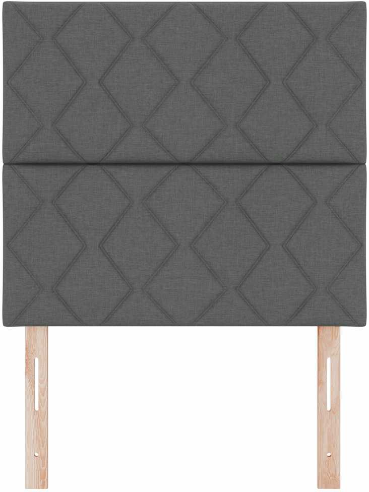Galvūgalis Tamsiai pilka 100 cm audinys