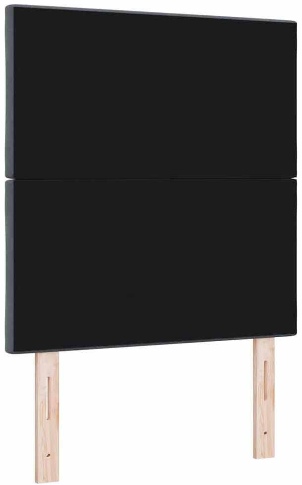 Galvūgalis Tamsiai pilka 80 cm Aksomas
