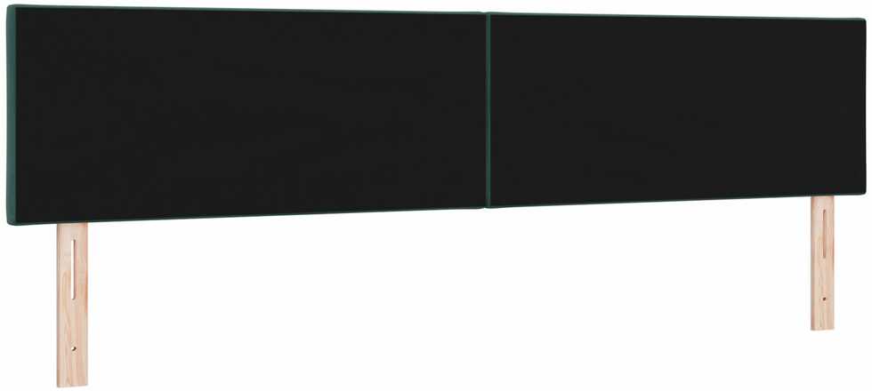 Galvūgalis Tamsiai žalia 200 cm Aksomas