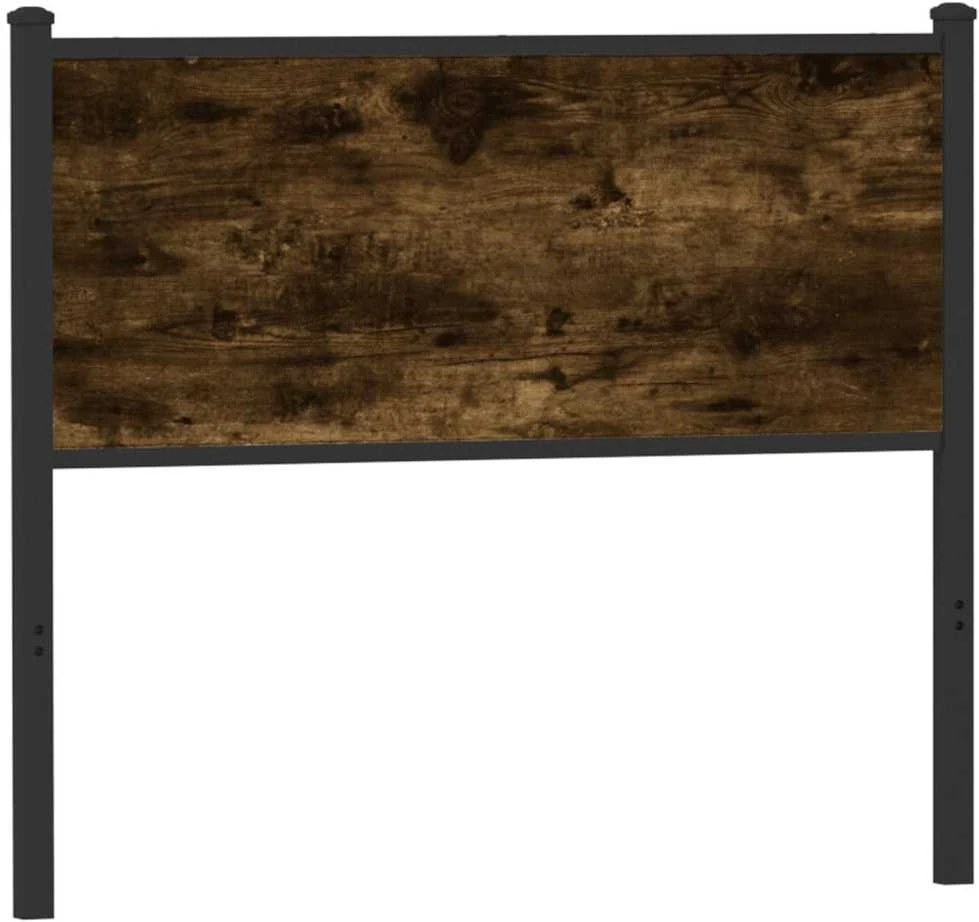 Pakaitinis galvūgalis, dūminio ąžuolo spalvos, 100cm, mediena ir plienas