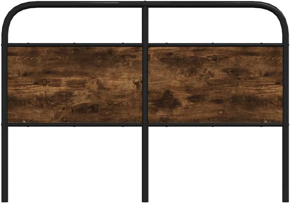 Galvūgalis, dūminio ąžuolo spalvos, 120 cm, plienas ir mediena