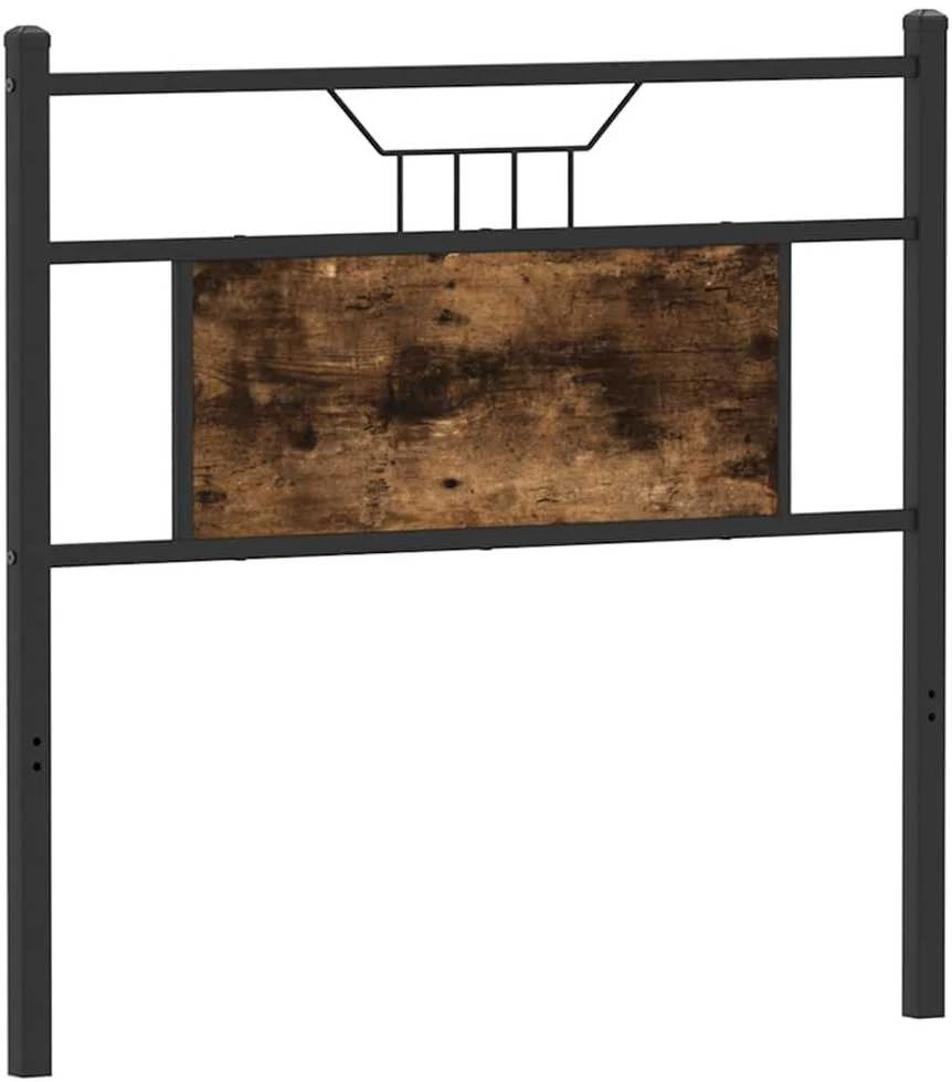Pakaitinis galvūgalis, dūminio ąžuolo spalvos, 80cm, mediena ir plienas