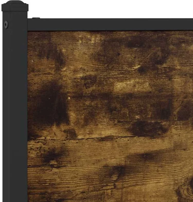 Pakaitinis galvūgalis, dūminio ąžuolo spalvos, 90cm, mediena ir plienas
