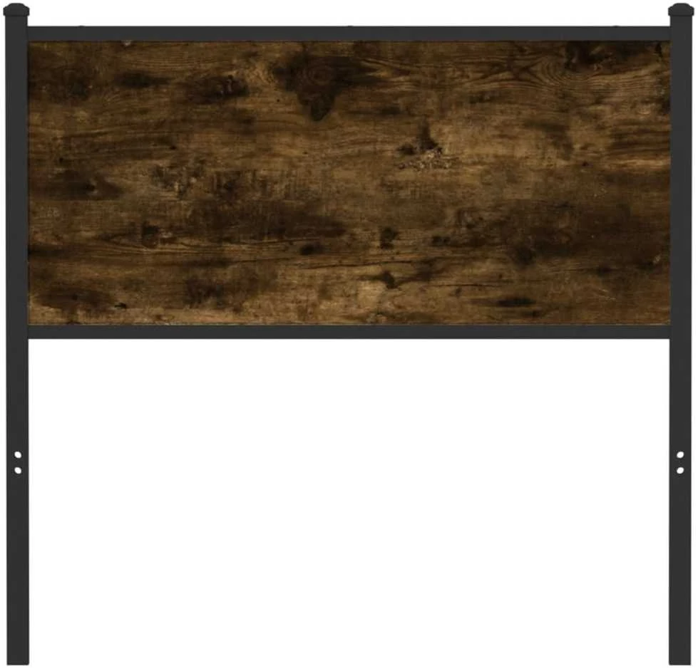 Pakaitinis galvūgalis, dūminio ąžuolo spalvos, 90cm, mediena ir plienas