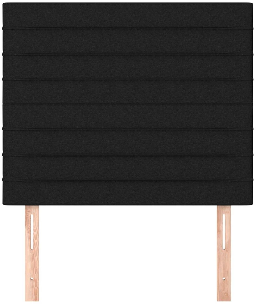 Galvūgalis, 2vnt. juodos spalvos, 90x5x78/88cm, audinys