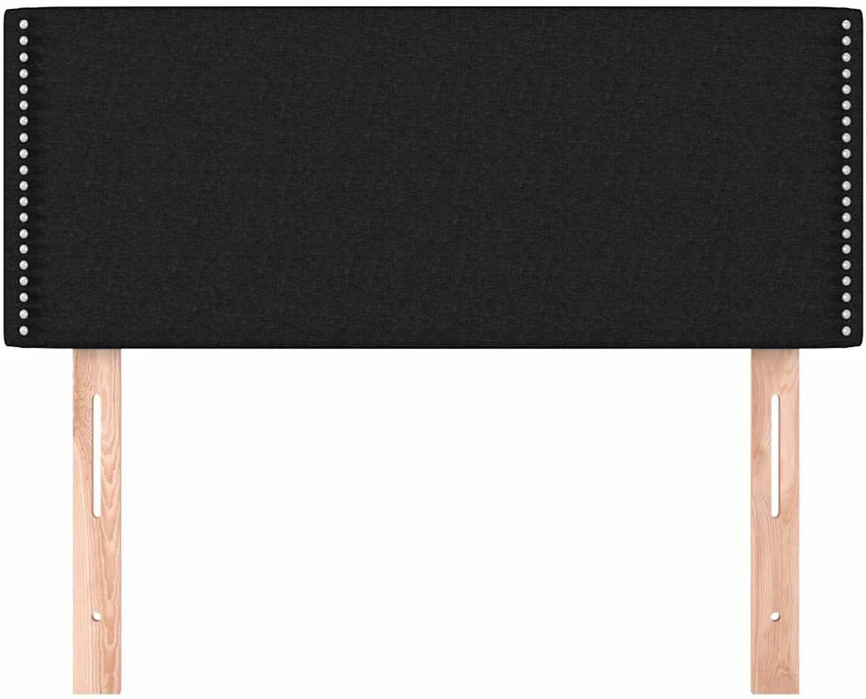 Galvūgalis, juodos spalvos, 100x5x78/88cm, audinys