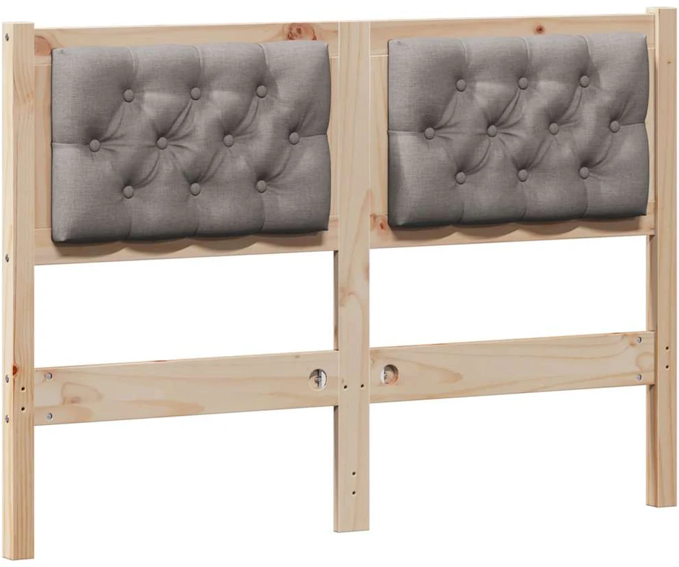 Galvūgalis Kita Ruda ir taupe 135 cm Pušies masyvas