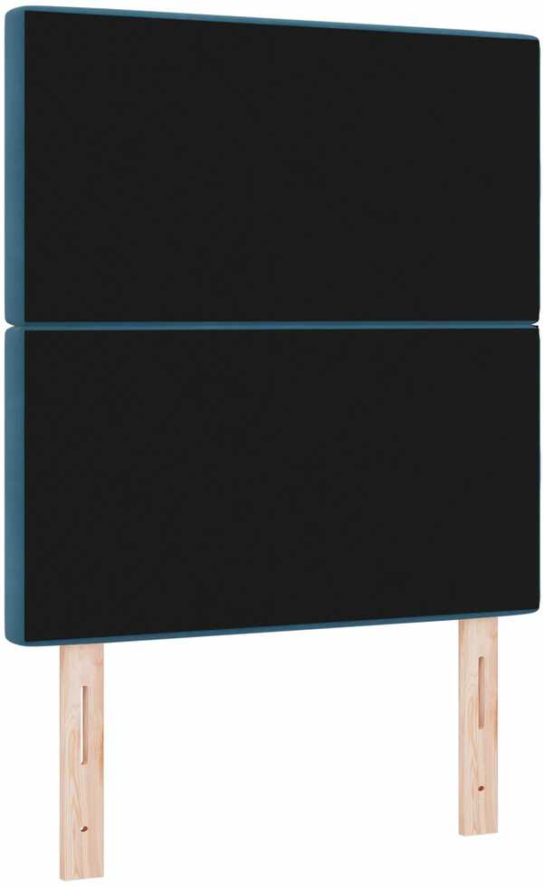 Galvūgalis Tamsiai mėlyna 80 cm Aksomas
