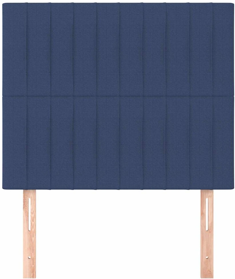 Galvūgalis, 2vnt., mėlynos spalvos, 100x5x78/88cm, audinys