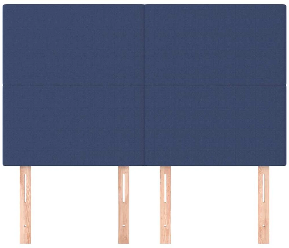 Galvūgaliai, 4vnt., mėlynos spalvos, 72x5x78/88cm, audinys