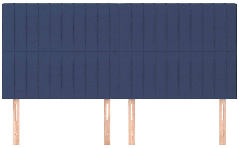 Galvūgalis, 4vnt. mėlynos spalvos, 90x5x78/88cm, audinys
