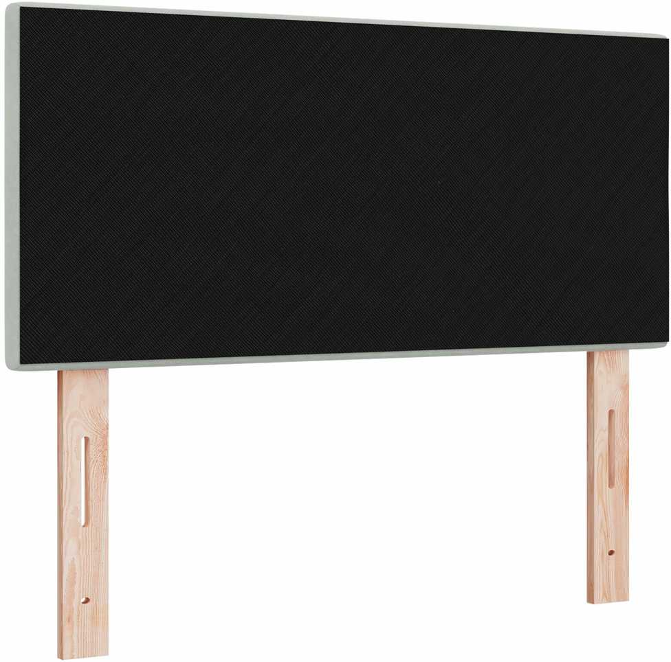 Galvūgalis Šviesiai pilka 80 cm Aksomas