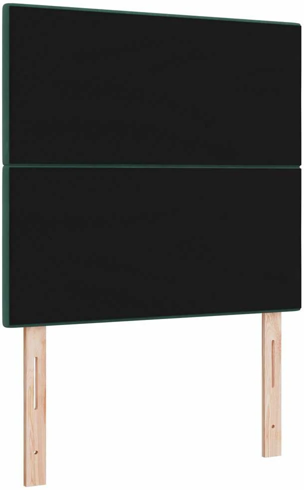 Galvūgalis Tamsiai žalia 100 cm Aksomas