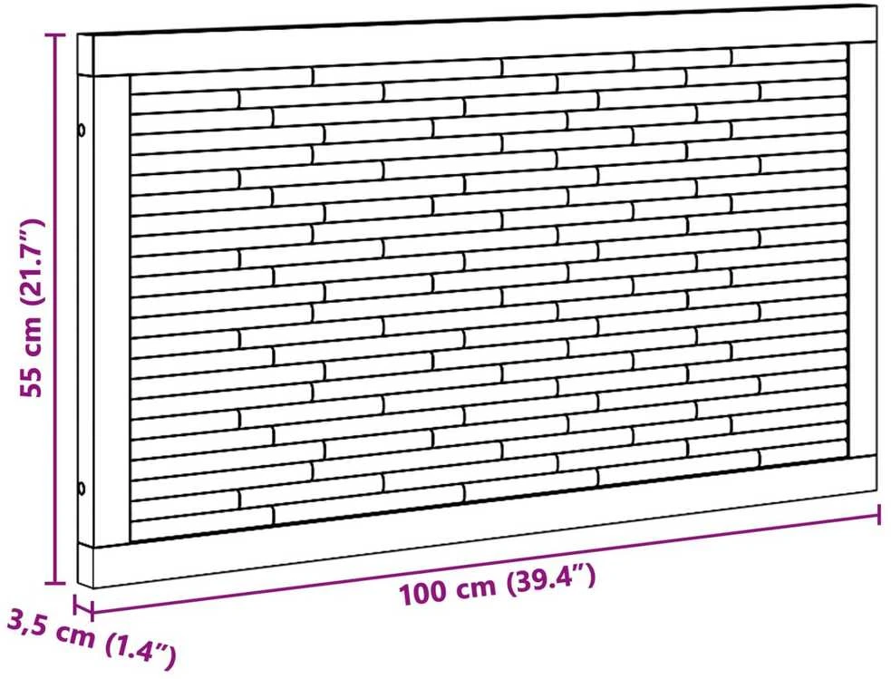 Lovos galvūgalis Natūrali Kieto teka medžio