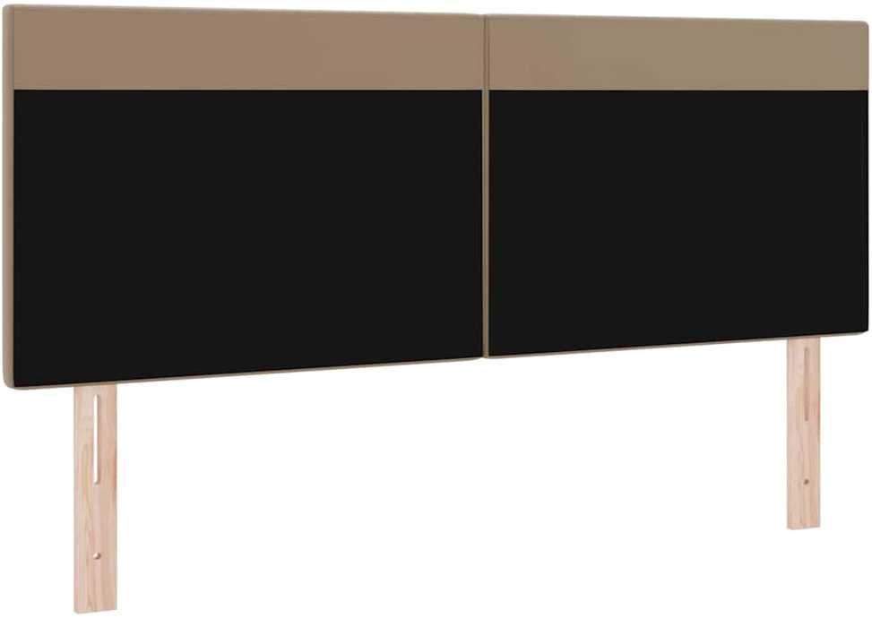 LED galvūgalis Kapučino 160 cm Dirbtinė oda