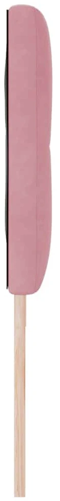 Galvūgalis Rožinė 180 cm Aksomas