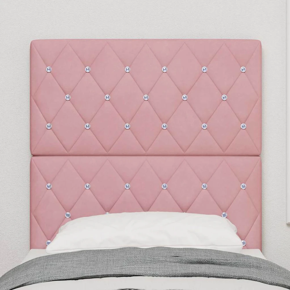 Galvūgalis Rožinė 80 cm Aksomas