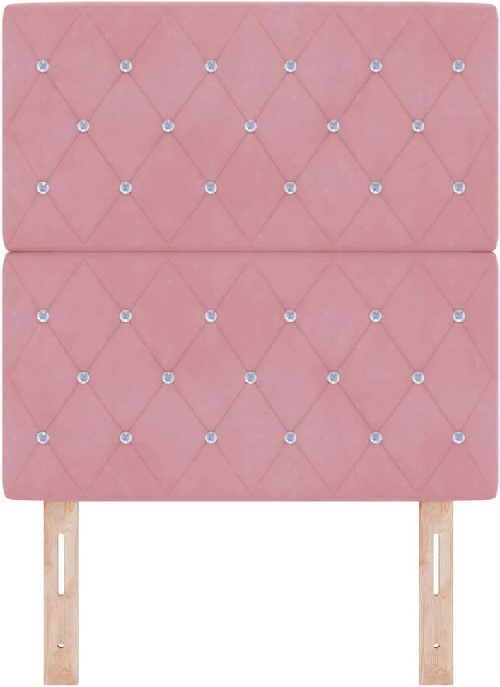 Galvūgalis Rožinė 80 cm Aksomas