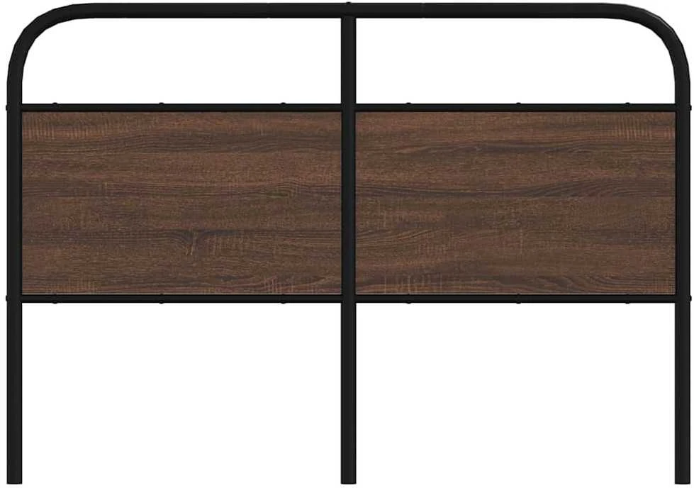 Galvūgalis, ruda ąžuolo, 120cm, apdirbta mediena ir plienas
