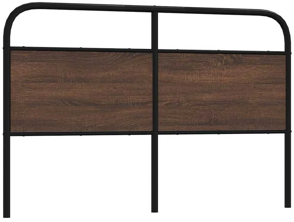 Pakaitinis galvūgalis, ruda ąžuolo, 150cm, apdirbta mediena ir plienas
