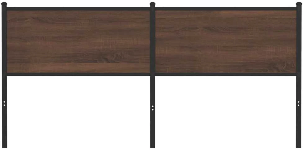 Pakaitinis galvūgalis, ruda ąžuolo spalvos, 160cm, mediena ir plienas