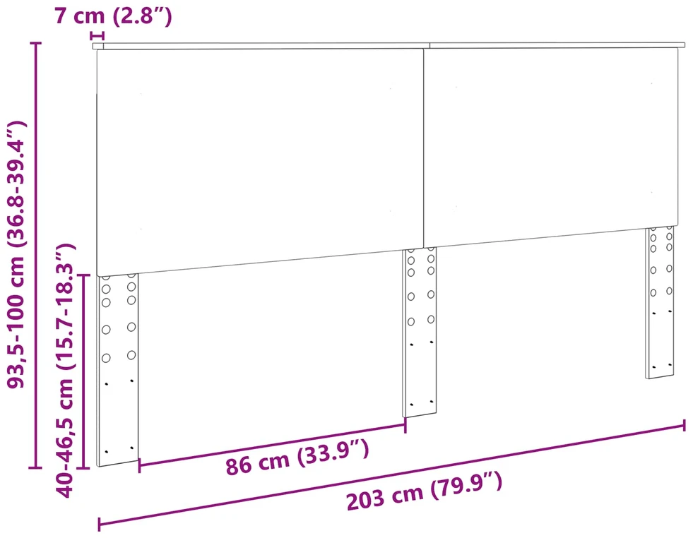 Galvūgalis Senas medis 100 cm Dirbtinė mediena