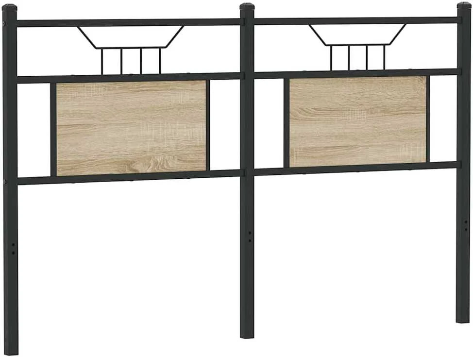 Pakaitinis galvūgalis Sonoma ąžuolas 137 cm Mediena ir plienas