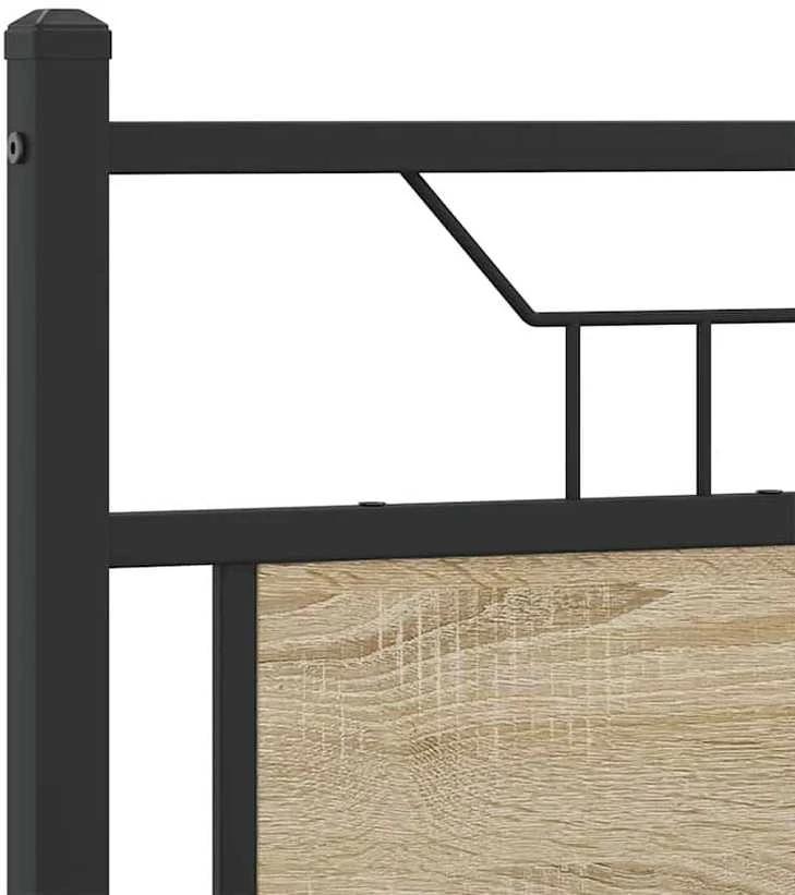 Pakaitinis galvūgalis Sonoma ąžuolas 150 cm Mediena ir plienas