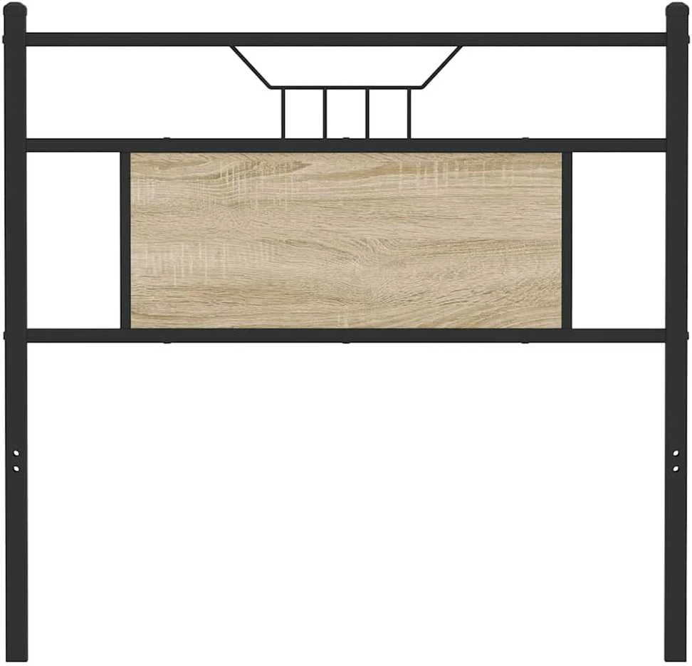 Pakaitinis galvūgalis Sonoma ąžuolas 80 cm Mediena ir plienas