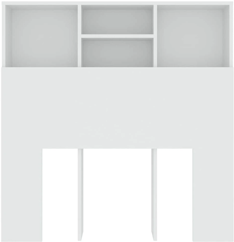 Galvūgalis-spintelė, baltos spalvos, 100x19x103,5cm