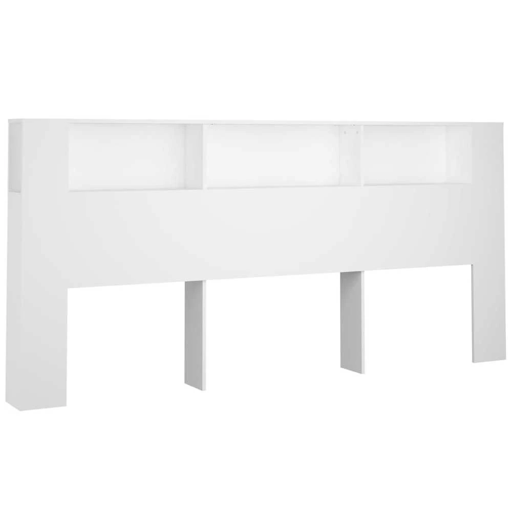 Galvūgalis-spintelė, baltos spalvos, 220x18,5x104,5cm
