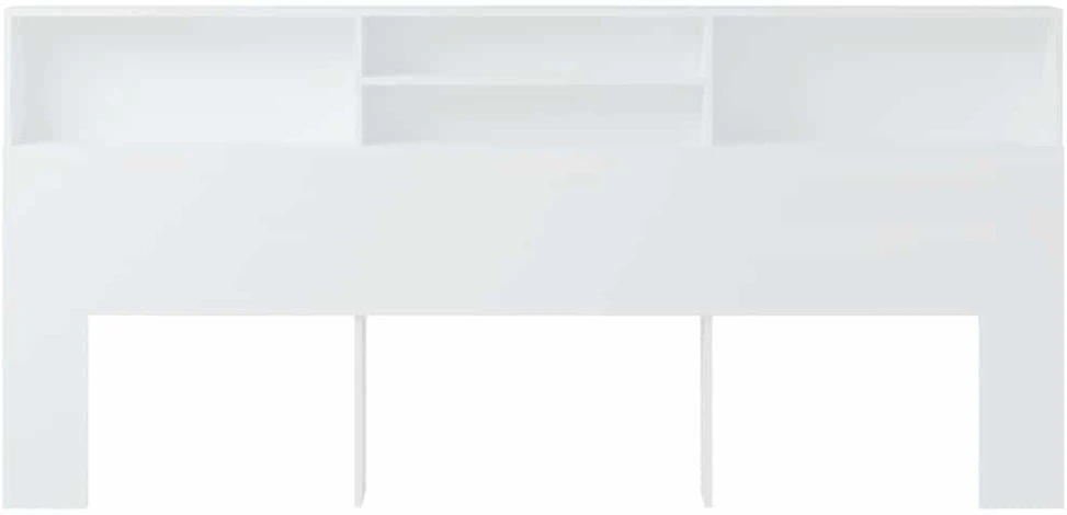 Galvūgalis-spintelė, baltos spalvos, 220x19x103,5cm