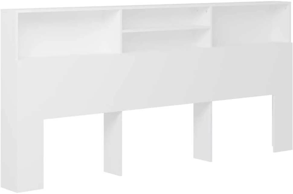Galvūgalis-spintelė, baltos spalvos, 220x19x103,5cm