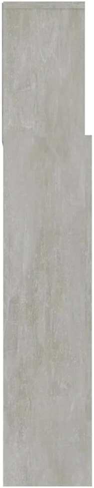 Galvūgalis-spintelė, betono pilkos spalvos, 180x19x103,5cm