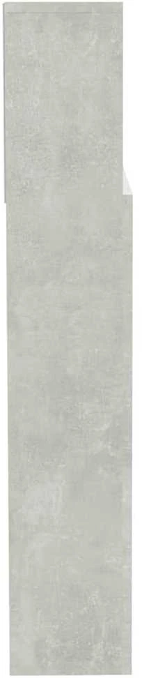Galvūgalis-spintelė, betono pilkos spalvos, 200x19x103,5cm