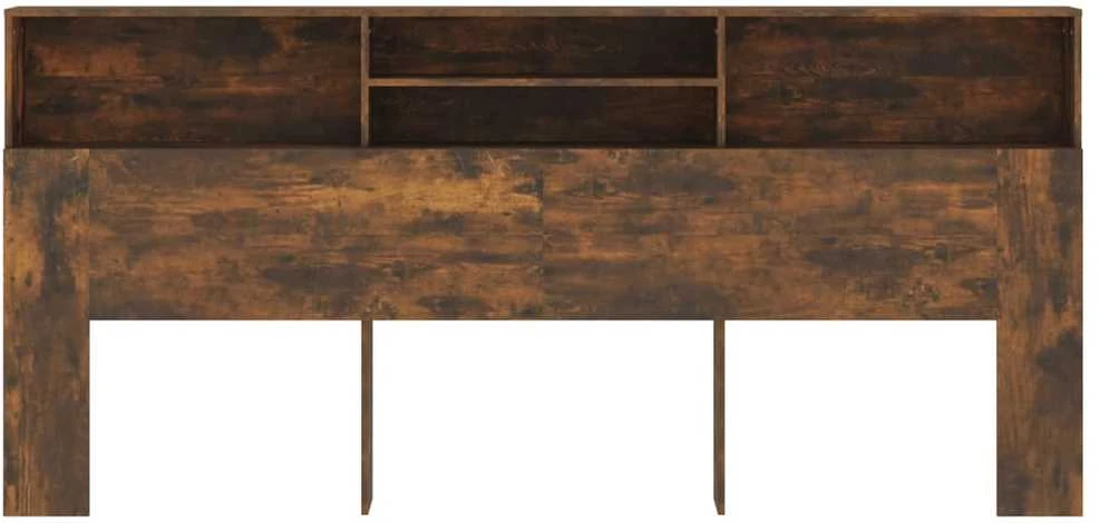 Galvūgalis-spintelė, dūminio ąžuolo spalvos, 220x19x101,5cm