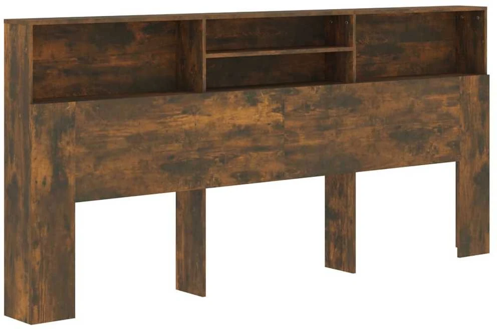 Galvūgalis-spintelė, dūminio ąžuolo spalvos, 220x19x101,5cm