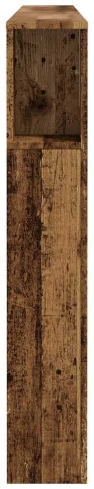 Galvūgalis-spintelė, medienos, 200x18,5x102,5cm, mediena