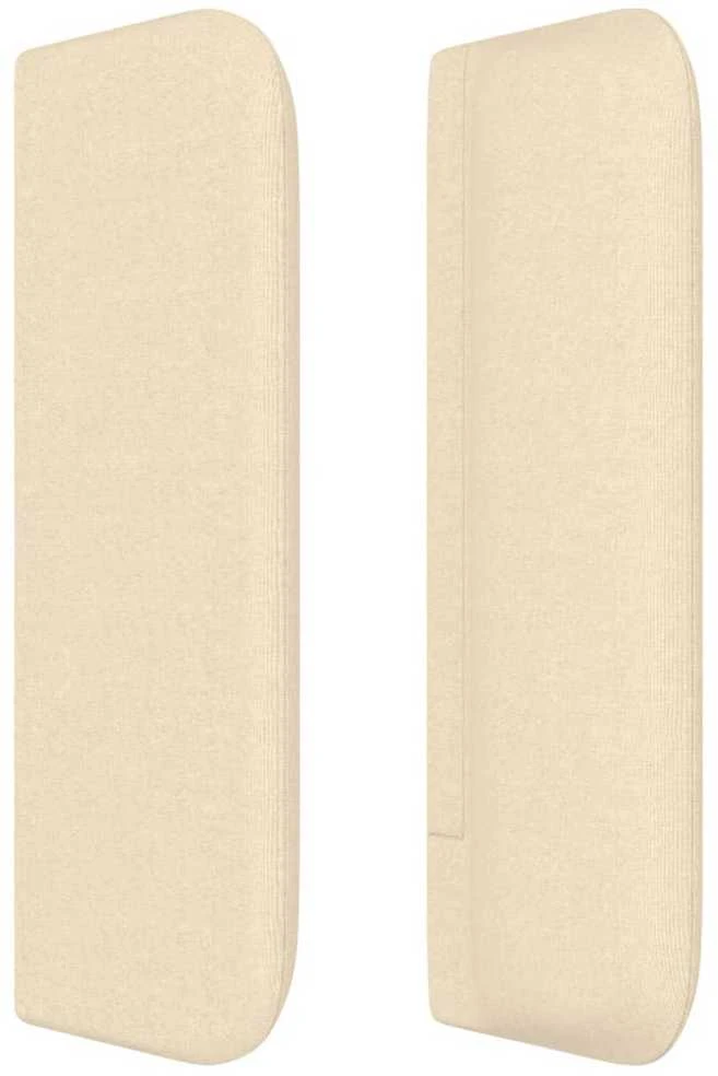 Galvūgalis su auselėmis, kreminės,103x16x78/88cm, audinys
