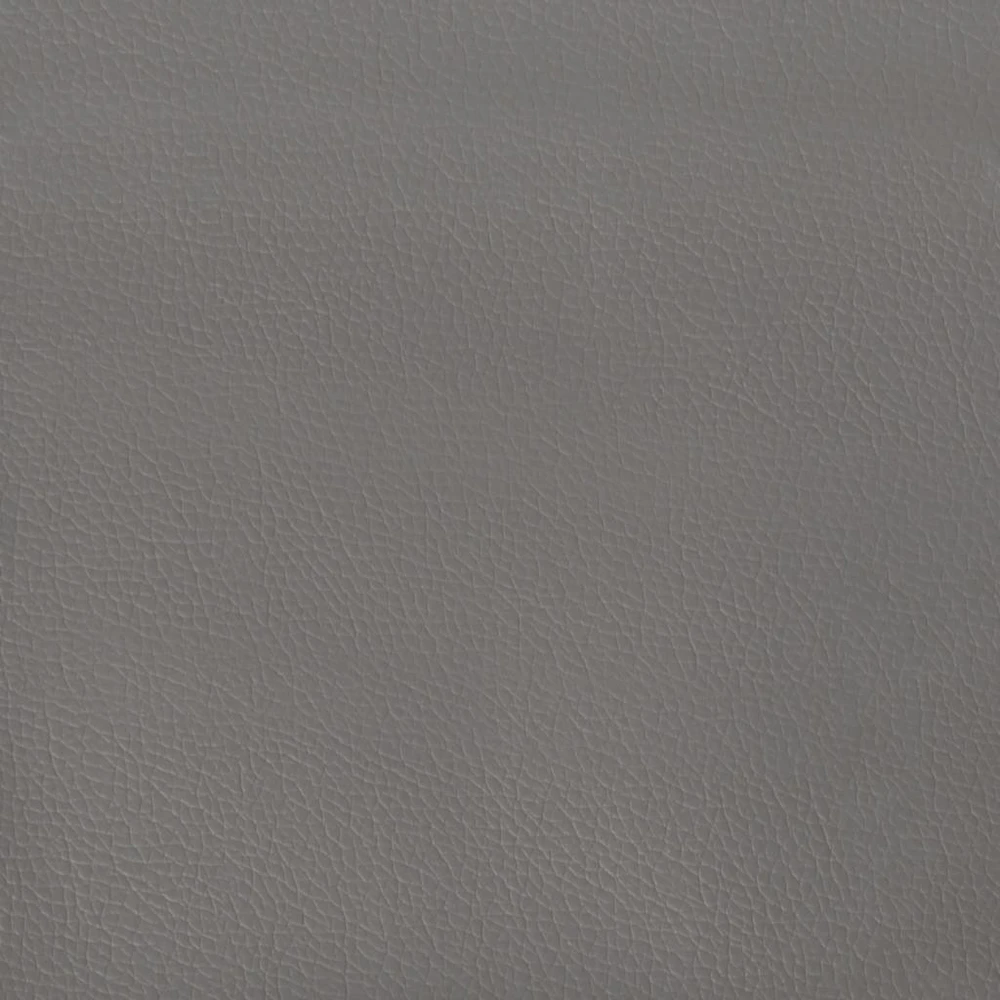 Galvūgalis su auselėmis, pilkas, 83x23x118/128cm, dirbtinė oda