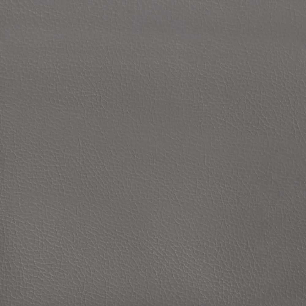 Galvūgalis su auselėmis, pilkos,83x23x78/88cm, dirbtinė oda